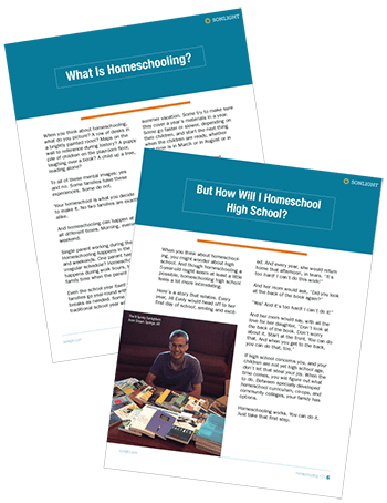 Free Homeschooling 101 eBook
