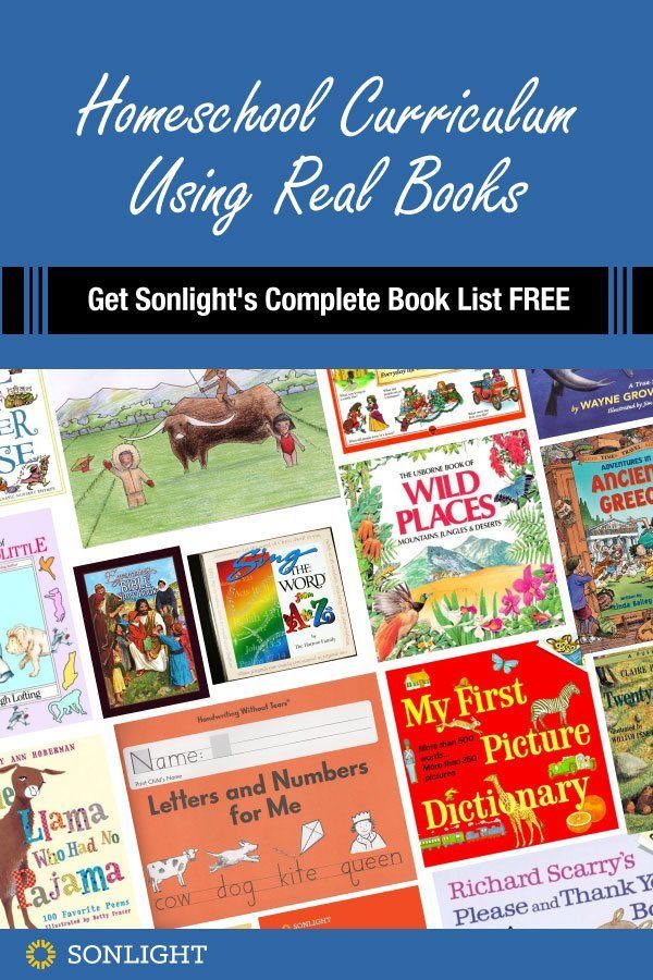 Homeschool Curriculum Using Real Books | Get Sonlight's Complete Book List FREE 