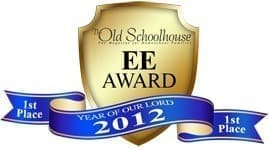 2012 The Old Schoolhouse Magazine Awards of Excellence in Education