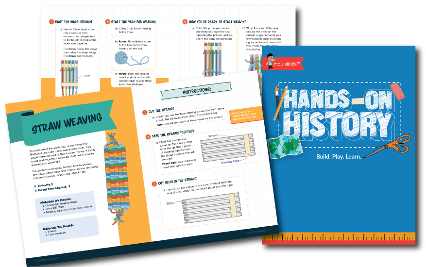 Sonlight's new Hands-On History kit for Kindergarten