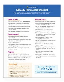 Planner Checklist